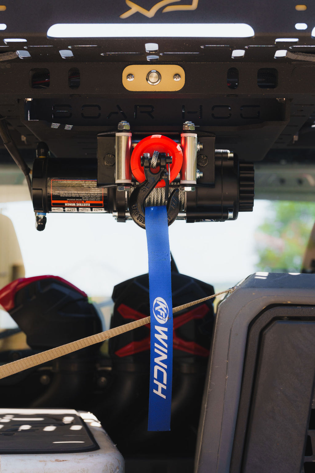 |Boar Hog| Winch Plate