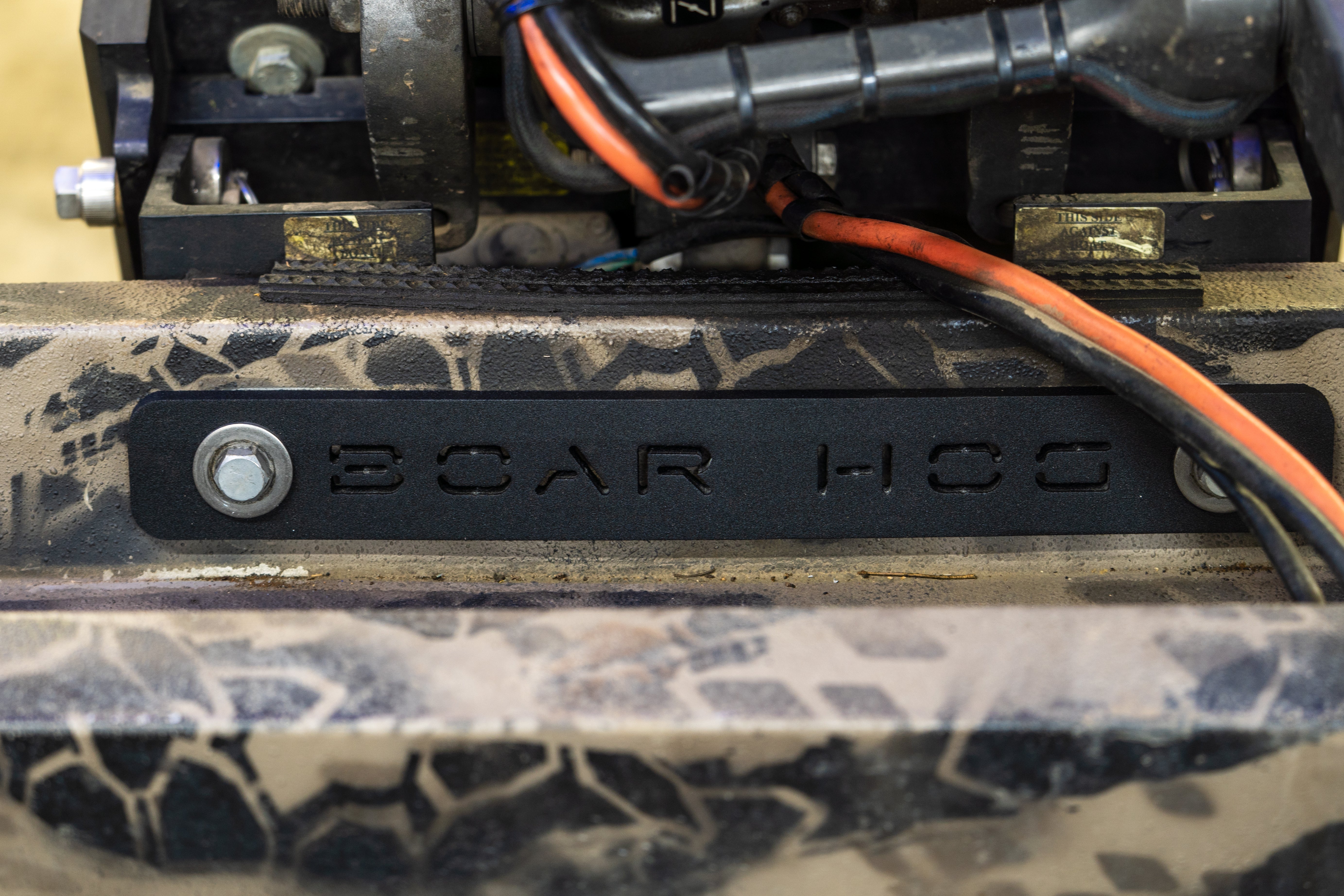 Boar Hog Transom Plate